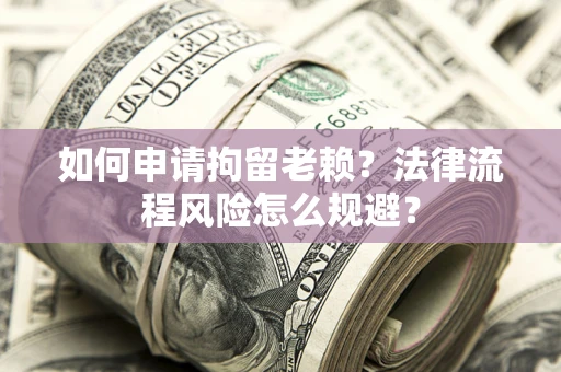 武汉如何申请拘留老赖？法律流程风险怎么规避？