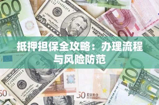 武汉抵押担保全攻略：办理流程与风险防范