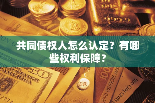武汉共同债权人怎么认定？有哪些权利保障？