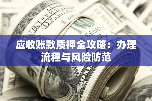 武汉应收账款质押全攻略：办理流程与风险防范