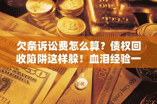 武汉欠条诉讼费怎么算？债权回收陷阱这样躲！血泪经验一次讲透