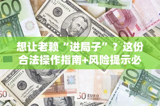 武汉想让老赖“进局子”？这份合法操作指南+风险提示必须看！