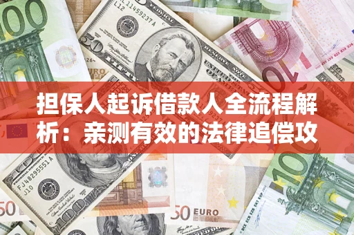 武汉担保人起诉借款人全流程解析：亲测有效的法律追偿攻略
