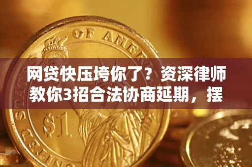 武汉网贷快压垮你了？资深律师教你3招合法协商延期，摆脱暴力催收！