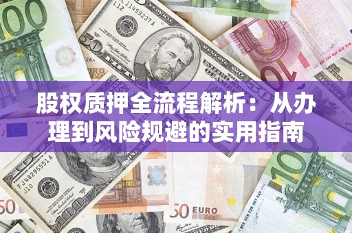 武汉股权质押全流程解析：从办理到风险规避的实用指南
