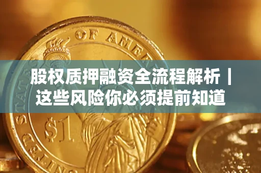 武汉股权质押融资全流程解析｜这些风险你必须提前知道